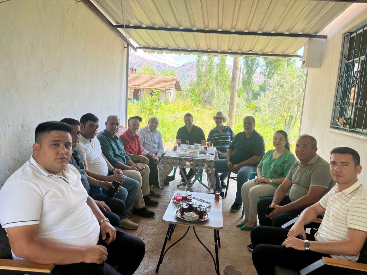 Muğla AK Parti Milletvekili Yakup Otgöz’den Muhtar Ömer Ali Kanat’a Ziyaret 2